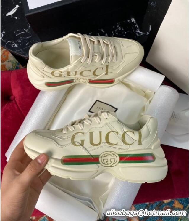 Best Price Gucci Rhyton Gucci Logo Sneaker 120331