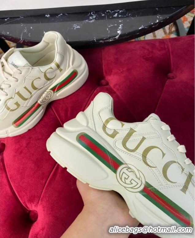 Best Price Gucci Rhyton Gucci Logo Sneaker 120331