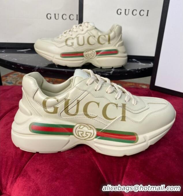 Best Price Gucci Rhyton Gucci Logo Sneaker 120331