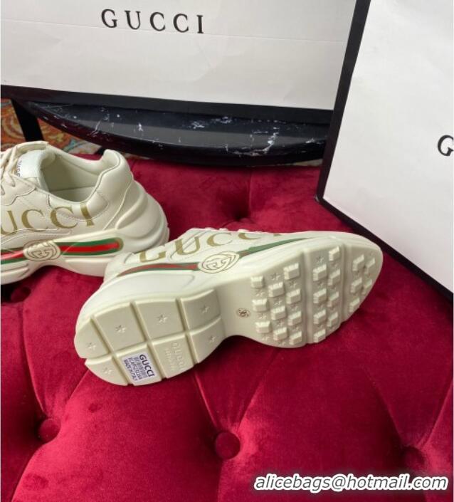 Best Price Gucci Rhyton Gucci Logo Sneaker 120331