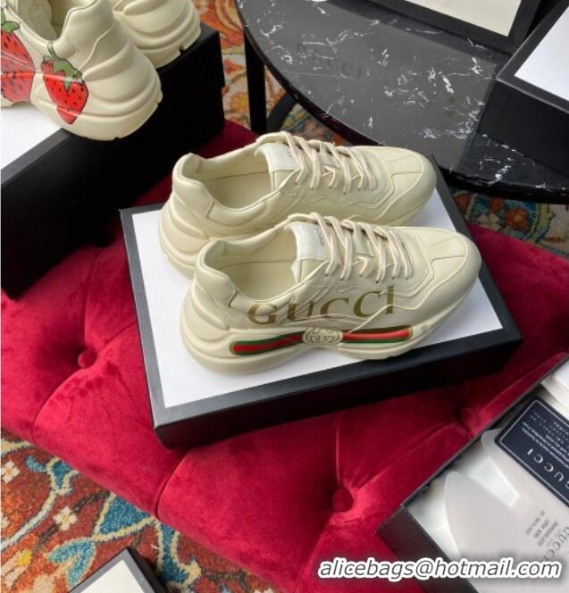 Best Price Gucci Rhyton Gucci Logo Sneaker 120331