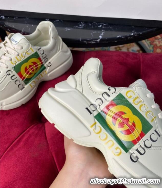 Buy Luxury Gucci Rhyton Gucci Logo Sneaker 120332