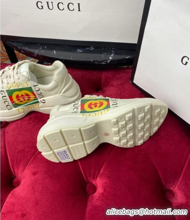 Buy Luxury Gucci Rhyton Gucci Logo Sneaker 120332