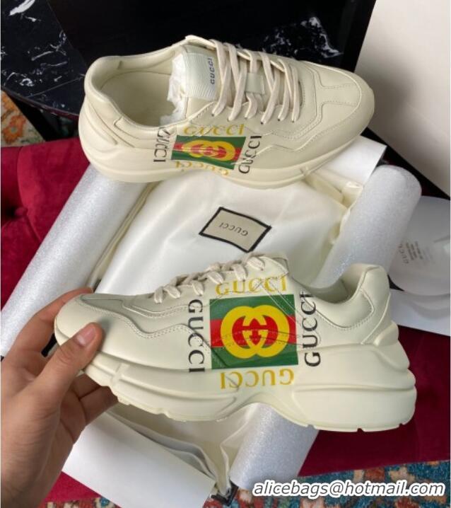 Buy Luxury Gucci Rhyton Gucci Logo Sneaker 120332