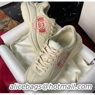 Stylish Gucci Rhyton Gucci Print Sneaker 120334