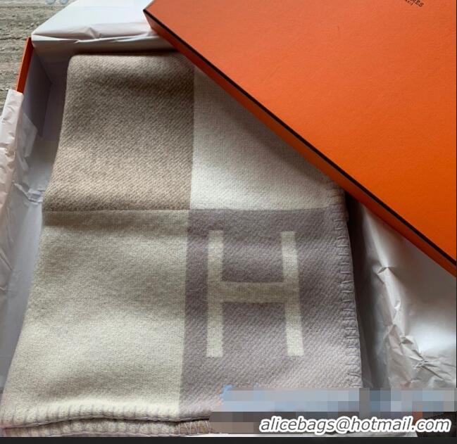 Best Product Hermes Avalon Wool Cashmere Blanket 140x170cm Coffee H8510 Brown/Grey 2020