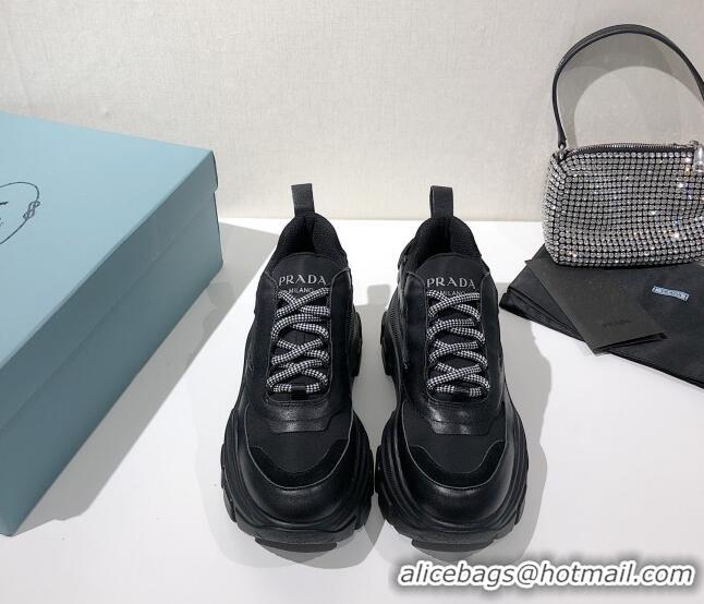 Best Product Prada Block Sneakers 061506 Black