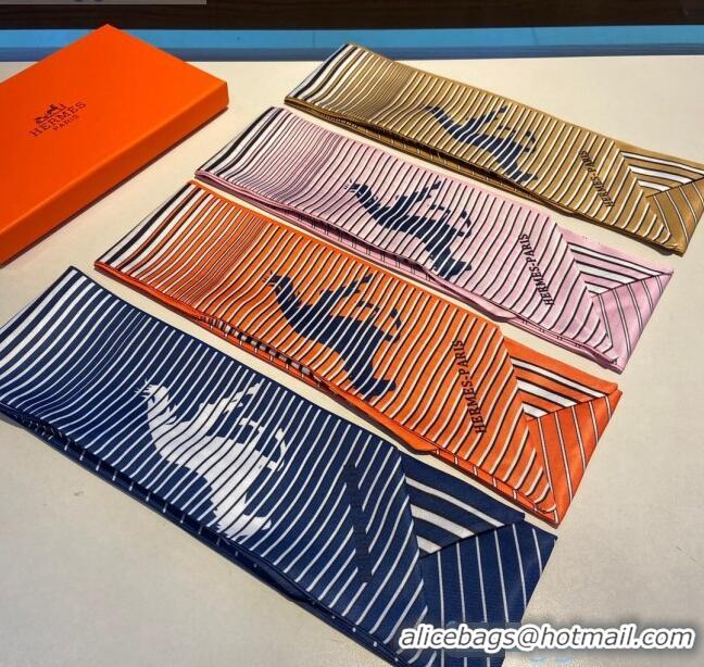 Most Popular Hermes Silk Twilly Bandeau 8x120cm H123108 Original 2020