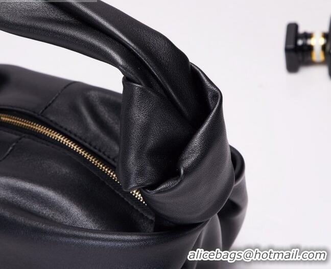 Market Sells Bottega Veneta Mini Leather Top Handle Bag BV2001 Black 2020