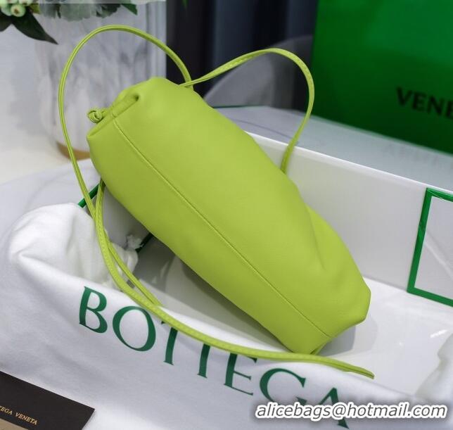 Most Popular Bottega Veneta The Mini Pouch Soft Clutch Bag in Calfskin BV0910 Kiwi Green 2020