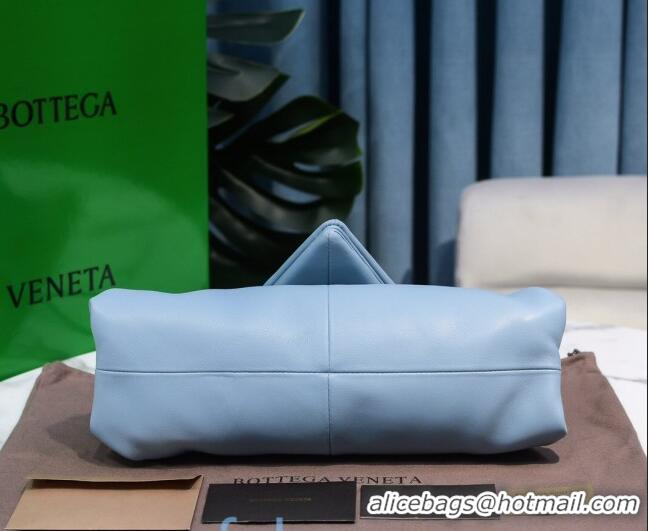 Traditional Specials Bottega Veneta BV Trine Lambskin Clutch BV1517 Blue 2020