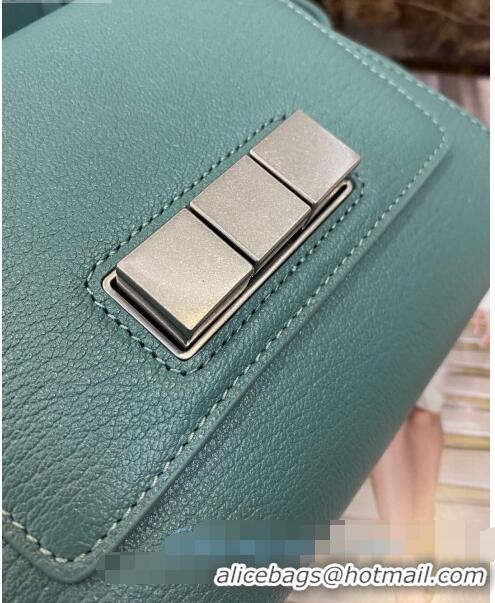 Best Quality Bottega Veneta Mini Belt Bag in Textured Leather BV1715 Blue Seafoam 2020