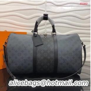 Buy Classic Louis Vuitton Monogram Eclipse Canvas KEEPALL BANDOULIERE 50 M45392 Black