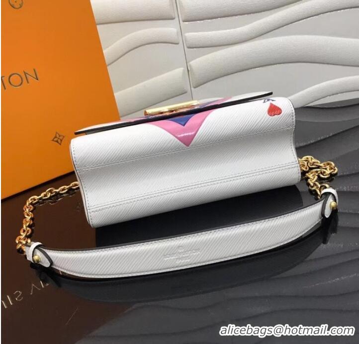 Luxury Cheap Louis Vuitton GAME ON TWIST PM M57460 white