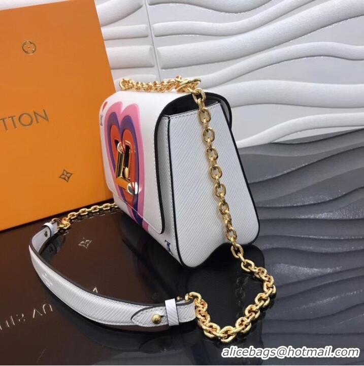 Luxury Cheap Louis Vuitton GAME ON TWIST PM M57460 white