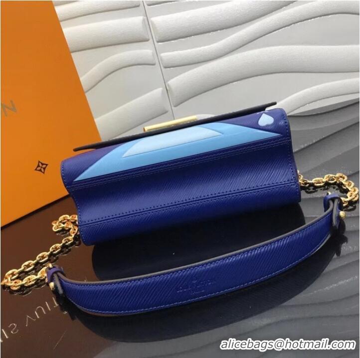 Best Price Louis Vuitton GAME ON TWIST PM M57460 blue