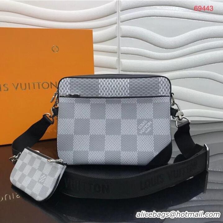 Top Quality Louis Vuitton TRIO MESSENGER M69443 grey