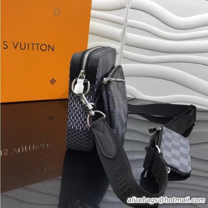 Buy Discount Louis Vuitton MESSENGER M69443 black