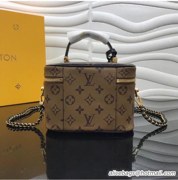 Latest Style Louis Vuitton Monogram and Monogram Reverse coated canvas VANITY PM M45165