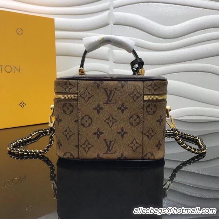 Latest Style Louis Vuitton Monogram and Monogram Reverse coated canvas VANITY PM M45165