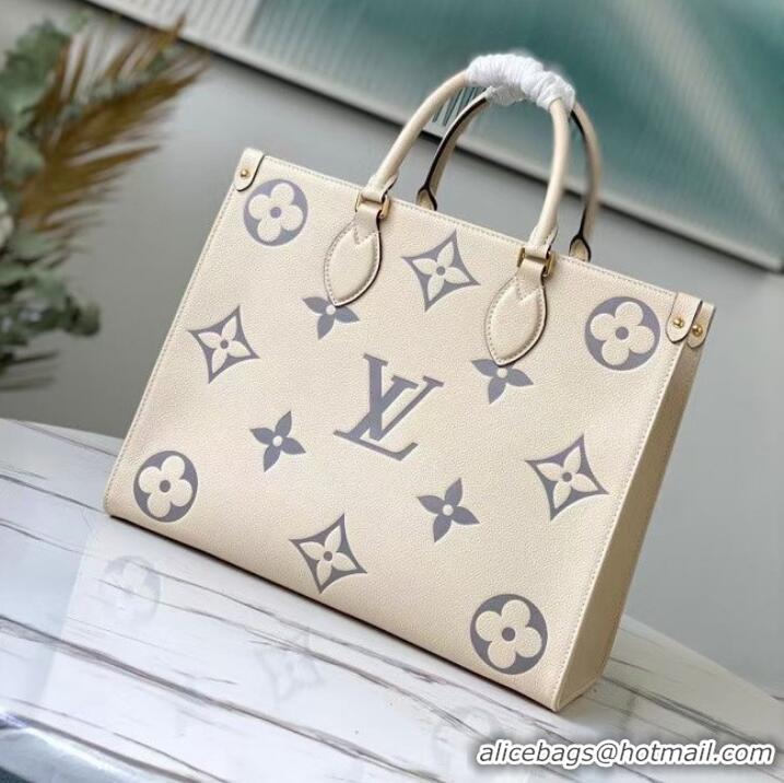 New Arrivals Louis Vuitton Original Onthego medium tote bag M45495 Cream