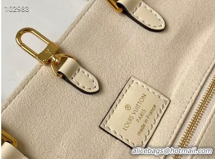 New Arrivals Louis Vuitton Original Onthego medium tote bag M45495 Cream