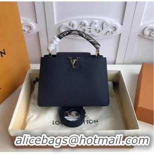 Luxury Inexpensive Louis Vuitton CAPUCINES PM M523867 Royal Blue