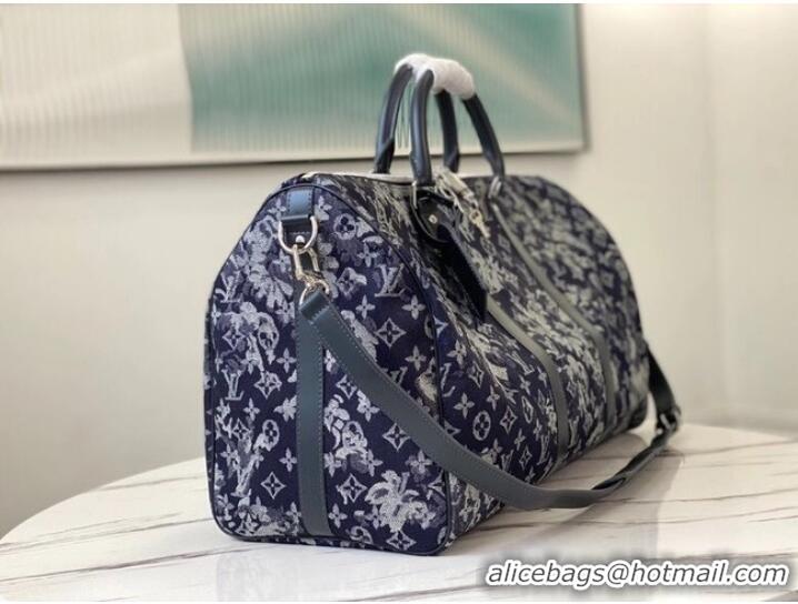 Buy Discount Louis Vuitton Monogram Tapestry Canvas KEEPALL BANDOULIERE 50 M57285