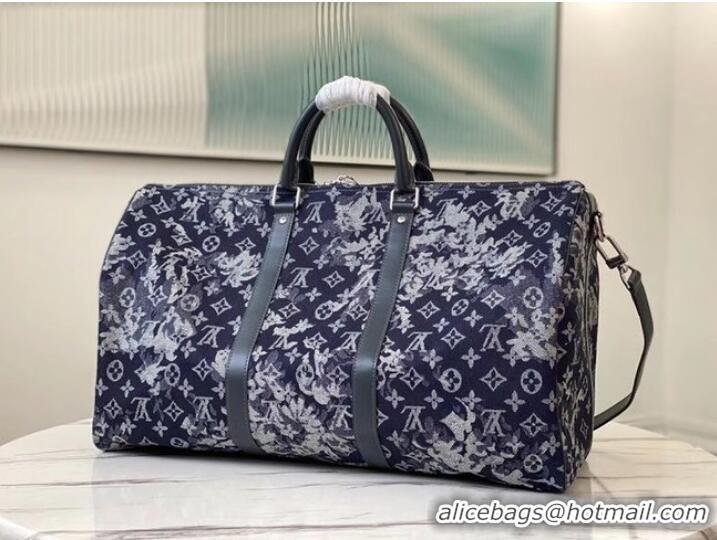 Buy Discount Louis Vuitton Monogram Tapestry Canvas KEEPALL BANDOULIERE 50 M57285