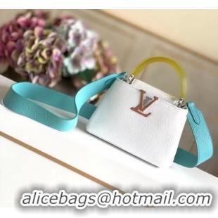 Unique Style Louis vuitton CAPUCINES MINI M56072 WHITE