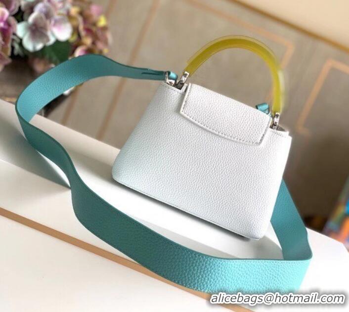 Unique Style Louis vuitton CAPUCINES MINI M56072 WHITE