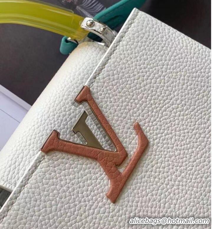 Unique Style Louis vuitton CAPUCINES MINI M56072 WHITE