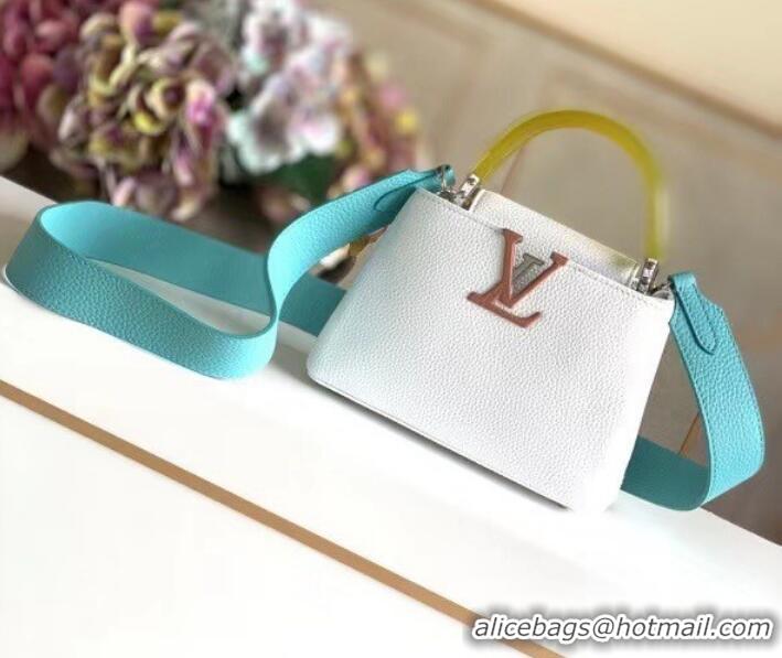 Unique Style Louis vuitton CAPUCINES MINI M56072 WHITE