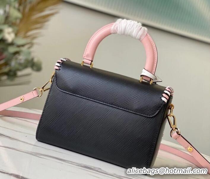 Top Design Louis vuitton original TWIST MM M50283 black