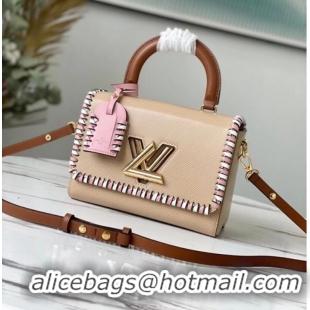 New Fashion Louis vuitton original TWIST MM M50283 Apricot