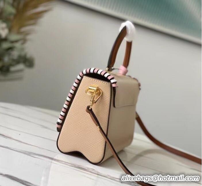 New Fashion Louis vuitton original TWIST MM M50283 Apricot