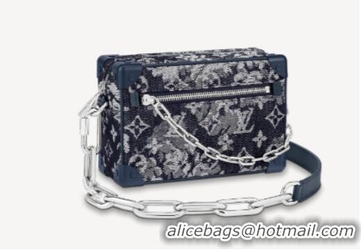 Luxury Classic Louis vuitton Monogram Tapestry Canvas MINI SOFT TRUNK M80033