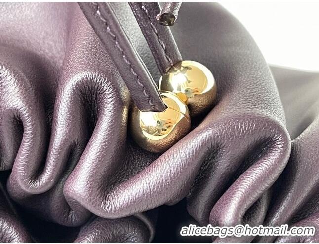 Good Product Bottega Veneta The Mini Bulb Bag BV2224 Grape Purple 2021