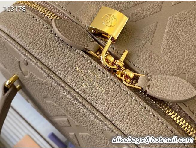 Best Price Louis Vuitton Original Monogram Empreinte VANITY PM M45608 Tourterelle Beige