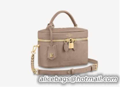 Best Price Louis Vuitton Original Monogram Empreinte VANITY PM M45608 Tourterelle Beige