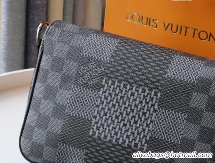 Market Sells Louis Vuitton Original STUDIO MESSENGER N50013 black