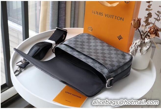 Market Sells Louis Vuitton Original STUDIO MESSENGER N50013 black