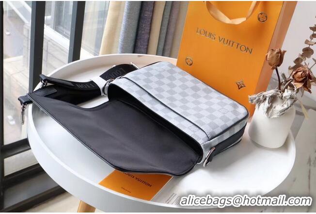 Pretty Style Louis Vuitton Original STUDIO MESSENGER N50013 gray