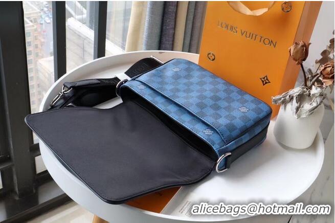 Top Quality Louis Vuitton Original STUDIO MESSENGER N50026 blue