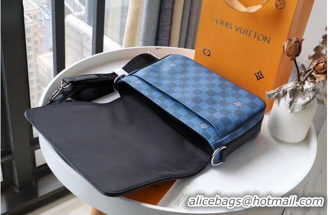 Top Quality Louis Vuitton Original STUDIO MESSENGER N50026 blue