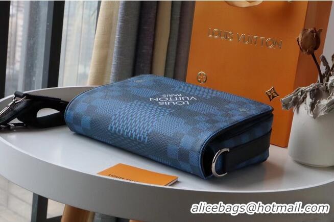 Top Quality Louis Vuitton Original STUDIO MESSENGER N50026 blue