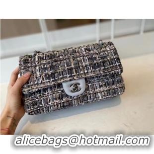 Buy Discount Chanel classic handbag Tweed & silver-Tone Metal A01112-3