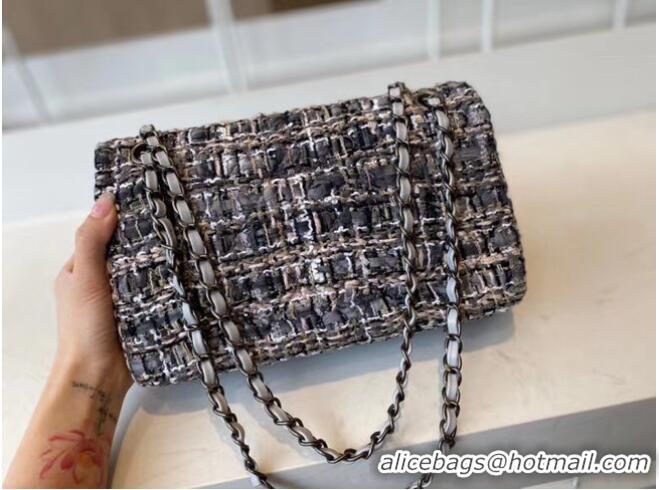 Buy Discount Chanel classic handbag Tweed & silver-Tone Metal A01112-3