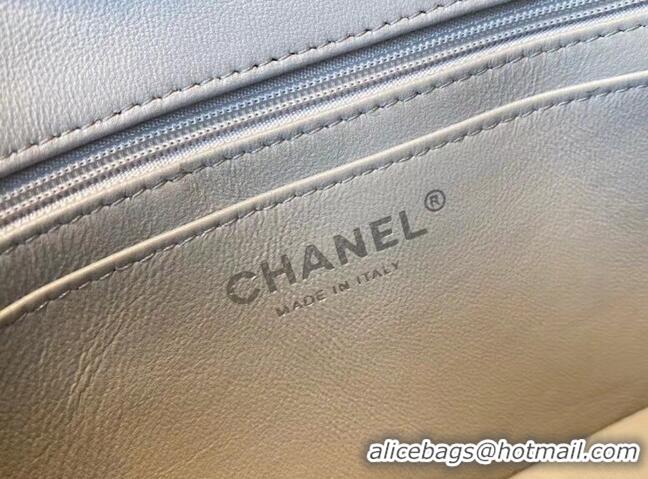 Best Price Chanel classic handbag Tweed & silver-Tone Metal A01116-5