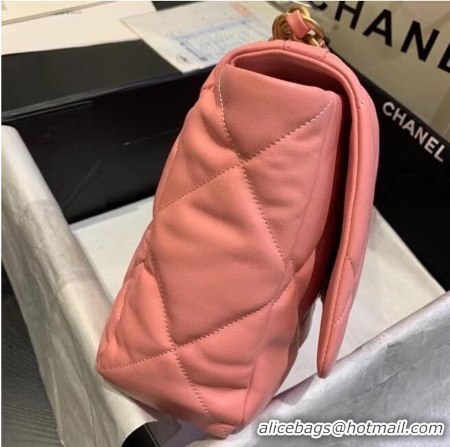 Fashion Discount Chanel 19 Large Flap Bag AS1162 Pink